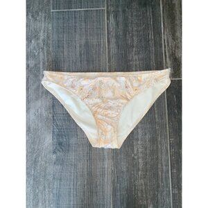 Target Xhiaration Cheeky bikini Bottoms Yellow  Print size XL 12-14 NWOT